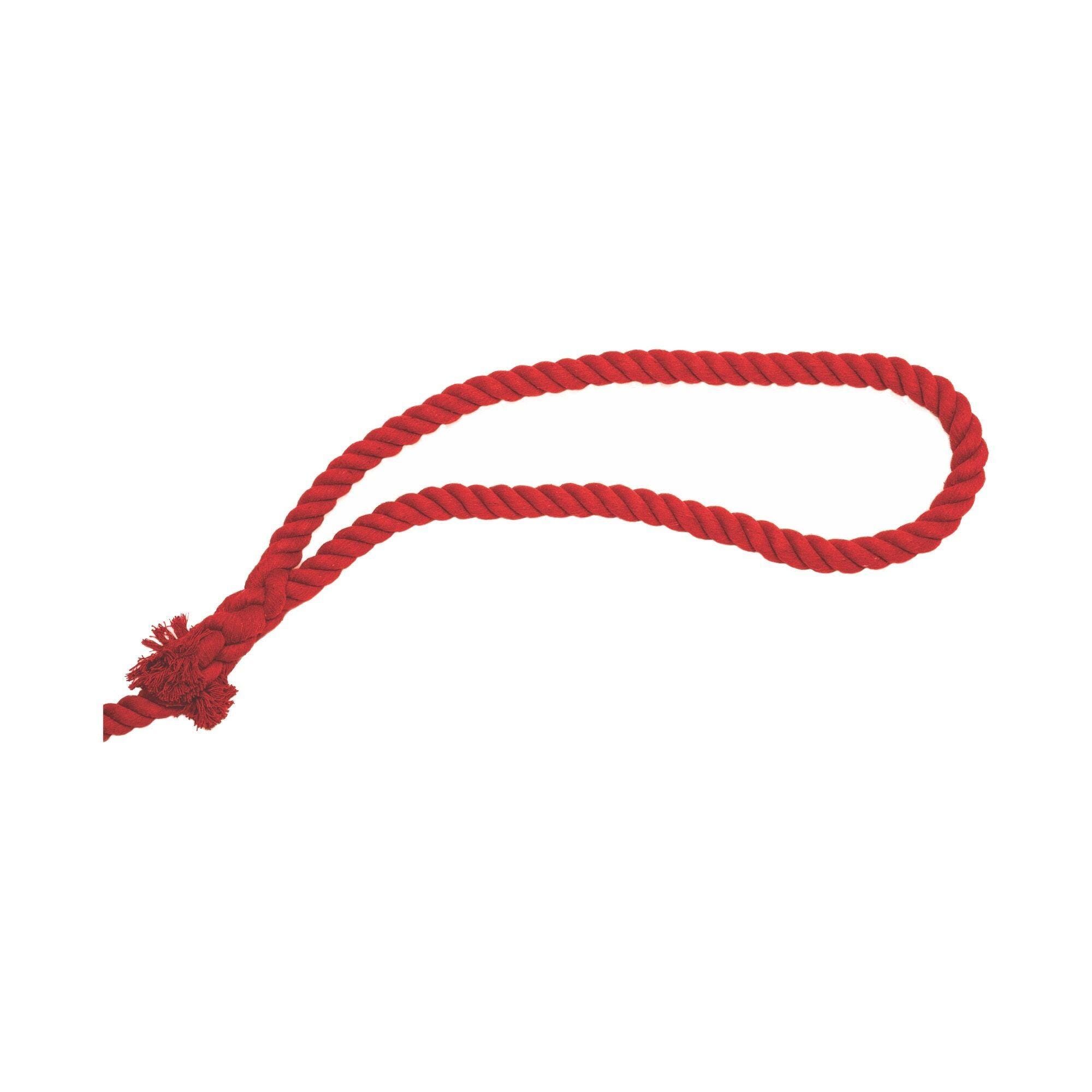 Champion Sports Tug-Of-War Rope, 75 Feet, Red 003341